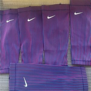 Nike Pro Elite Running Arm Sleeves Olympics Blue Red Made In USA BV1323-XXX Sz L